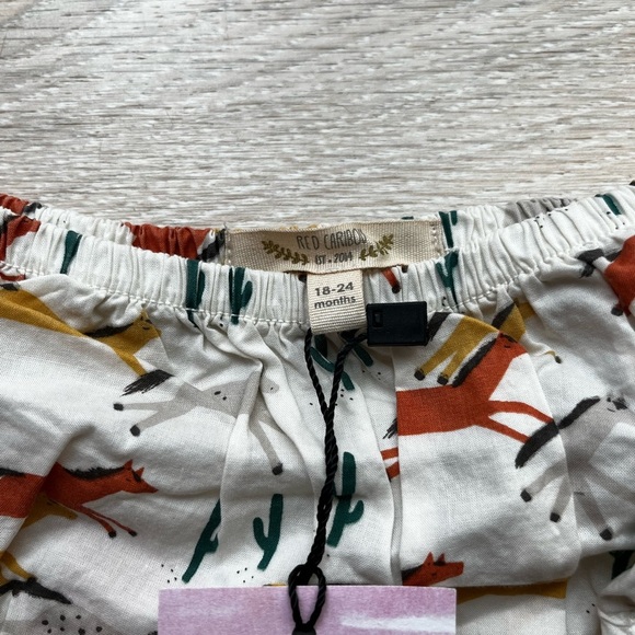 NWT Red Caribou Magic in the Desert Baby Bloomers Cotton Wild Horses 18-24 month - Picture 3 of 7